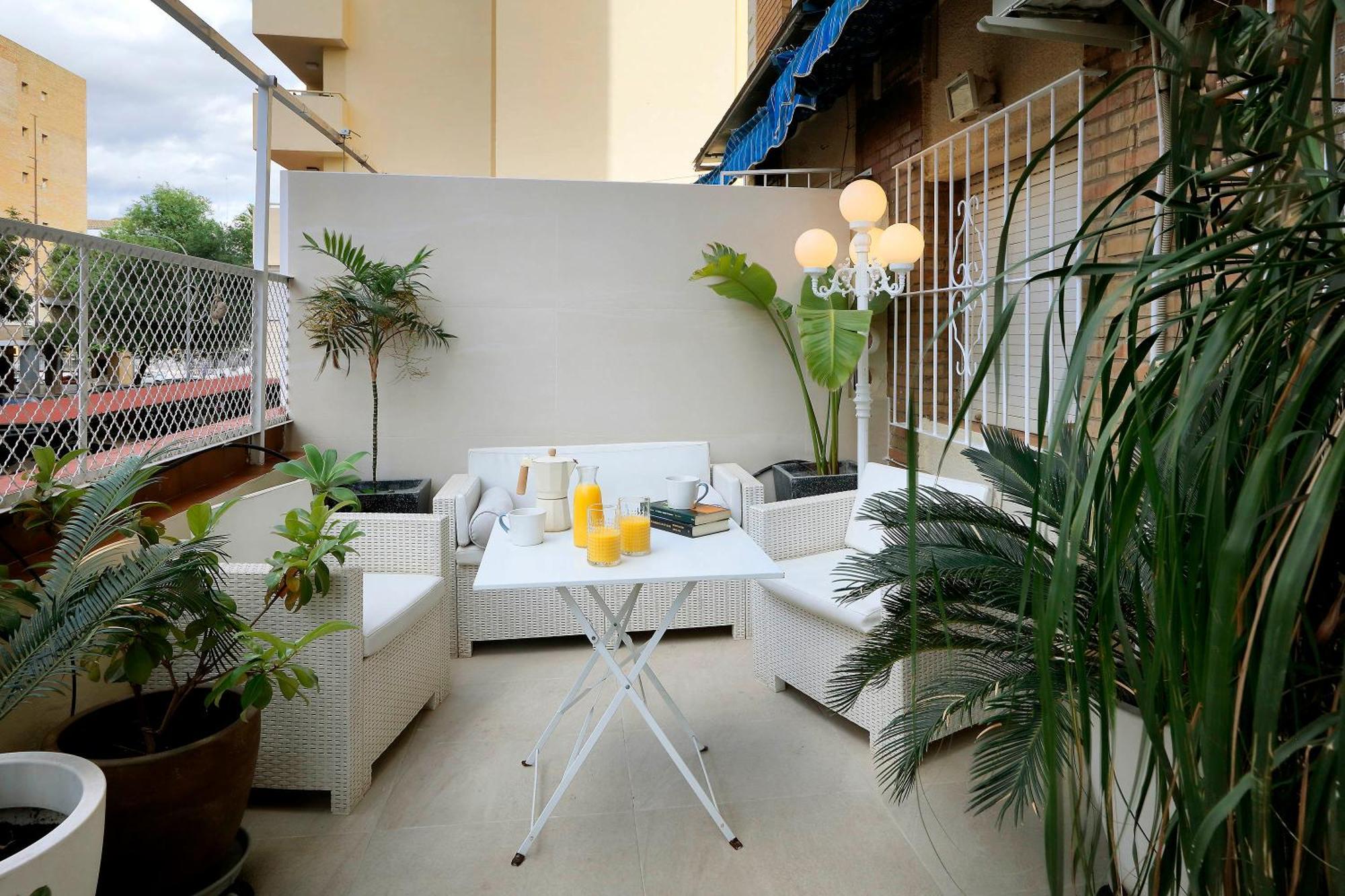 Apartamento Jardin Cerca Del Centro Séville Extérieur photo